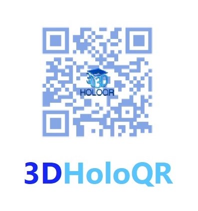 3DHoloQR text